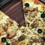 Classic Mushroom White Pizza 